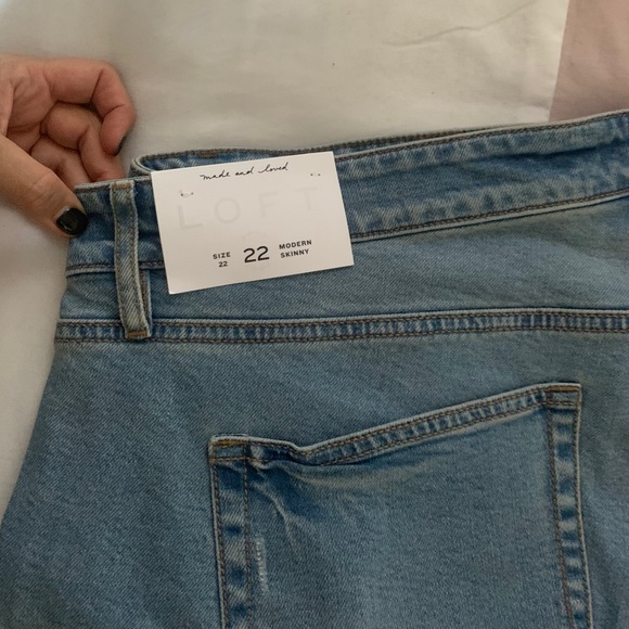 size 22 skinny jeans